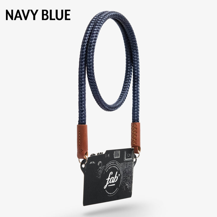 navy blue rope camera strap, navy blue leica strap, navy blue fujifilm strap, navy blue sony strap, navy blue cord camera strap,