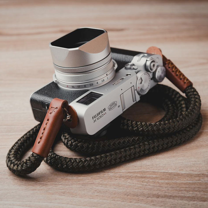 rope camera strap, leica strap, fujifilm strap, sony strap, cord camera strap,